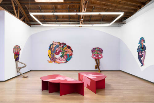 Maria A. Guzmán Capron: Pura Mentira, May 27–July 1, 2023, Shulamit Nazarian, Los Angeles. Courtesy of the artist and Shulamit Nazarian, Los Angeles. Photo: Ed Mumford.