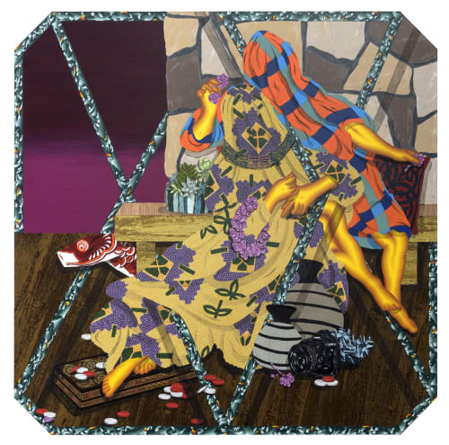 Amir H. Fallah. Lovers in the Parks, 2018