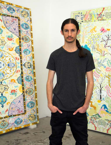 WMagazine: Kour Pour The British-Iranian artist finds fresh inspiration in the ancient.