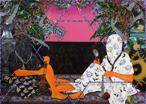 Amir H. Fallah, A Path Set In Stone, 2019.