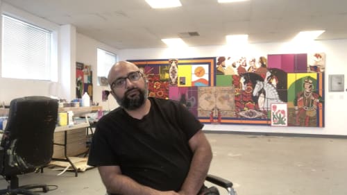 Watch: Amir H. Fallah and Art in the Time of COVID-19