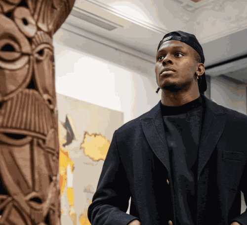 Maro Itoje at Signature African Art Gallery