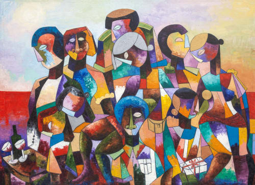 Gatherings, A Solo Exhibition by George Edozie