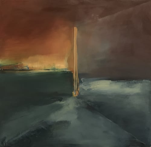 Patrick Kelly, Study for Visit with Turner's Muse , 1991