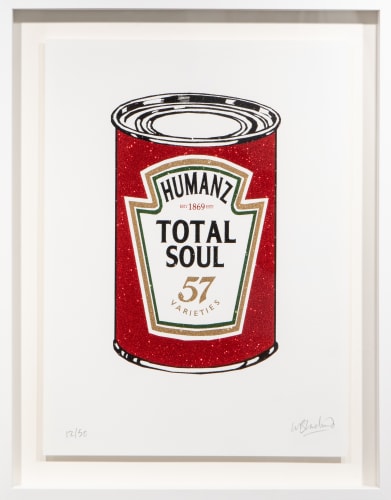 Will Blanchard - Total Soul Screenprint with glitter - 41 x 30 cm - Edition of 50