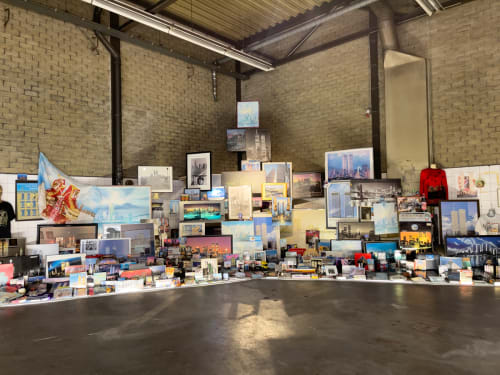 When the Twins were still beautiful, installation by Thomas Kuijpers