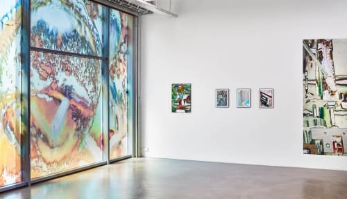 Installation view of The Keys to the Factory by Jean-Vincent Simonet at The Ravestijn Gallery