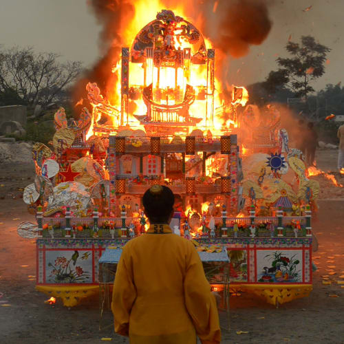 蘇育賢｜花山牆｜2013｜彩色有聲錄像｜20'07''