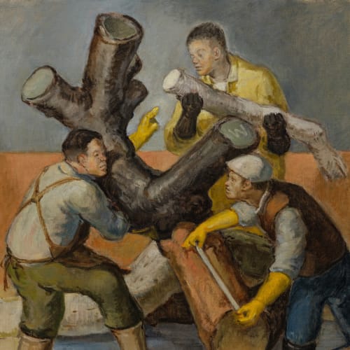 陳敬元｜The Limbs: measure II｜2021｜油彩．畫布｜65 x 53 cm