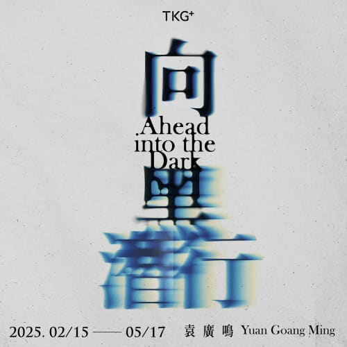 向黑潛行, 袁廣鳴個展