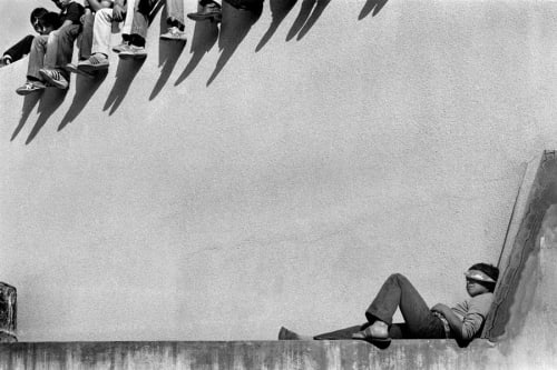 Fouad Elkoury © The Football Match, Beirut, 1980