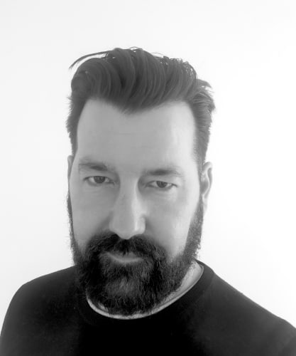 Portait of Hugues Albes-Nicoux, Founder of the UN-SPACED Gallery