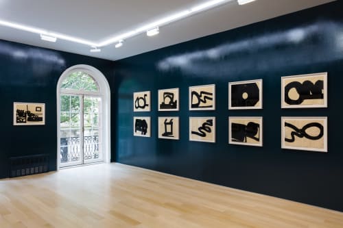 Al Held, Brushstrokes: India Ink Drawings from 1960