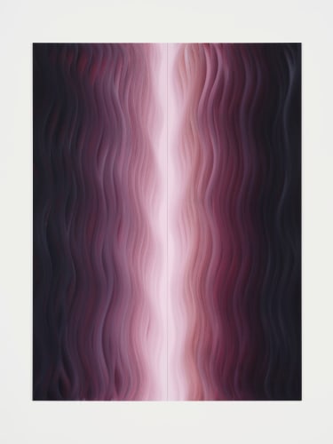 Beam Me Up no 3, 2022 Oil on linen 96 x 72 inches 243.8 x 182.9 cm Each panel: 96 x 36 inches