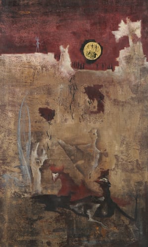 Leonora Carrington—Composition (Ur of the Chaldees), 1950