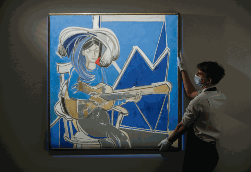 Francoise Gilot Sets Record at Sotheby's
