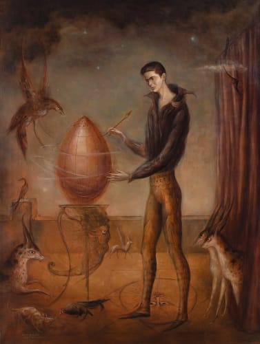 Leonora Carrington at the Palazzo Reale