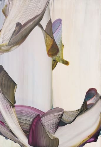 Untitled, 2025, oil on wood, cm 171 x 117