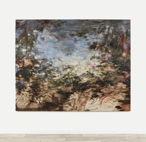 Nazzarena Poli Maramotti, Le albe che mi sono persa provo a immaginarle, 2025, oil on canvas, cm 160 x 200