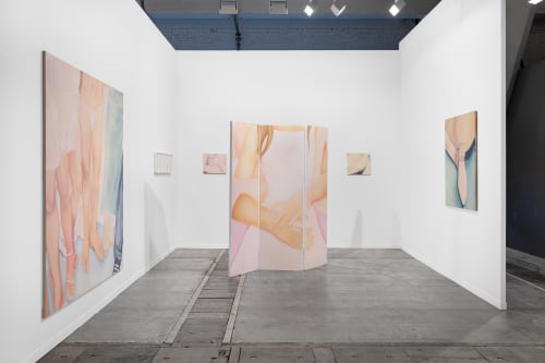 Installation View, Solo Show by Adelisa Selimbašić, z2o Sara Zanin, Art Brussels 2025. Ph. Nicola Morittu