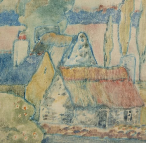 Les Chaumières (Detail), 1894