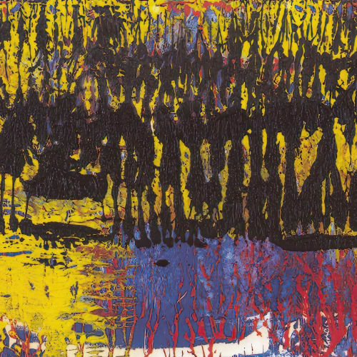 Untitled (Detail), 1988. Oil on paper. Deutsche Bank Collection