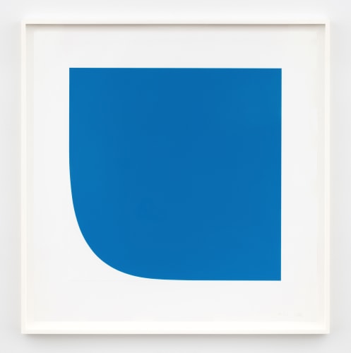 Ellsworth Kelly. 'Blue I,' 1973 - 1975. © Ellsworth Kelly. Photograph courtesy of Zeit Contemporary Art, New York.