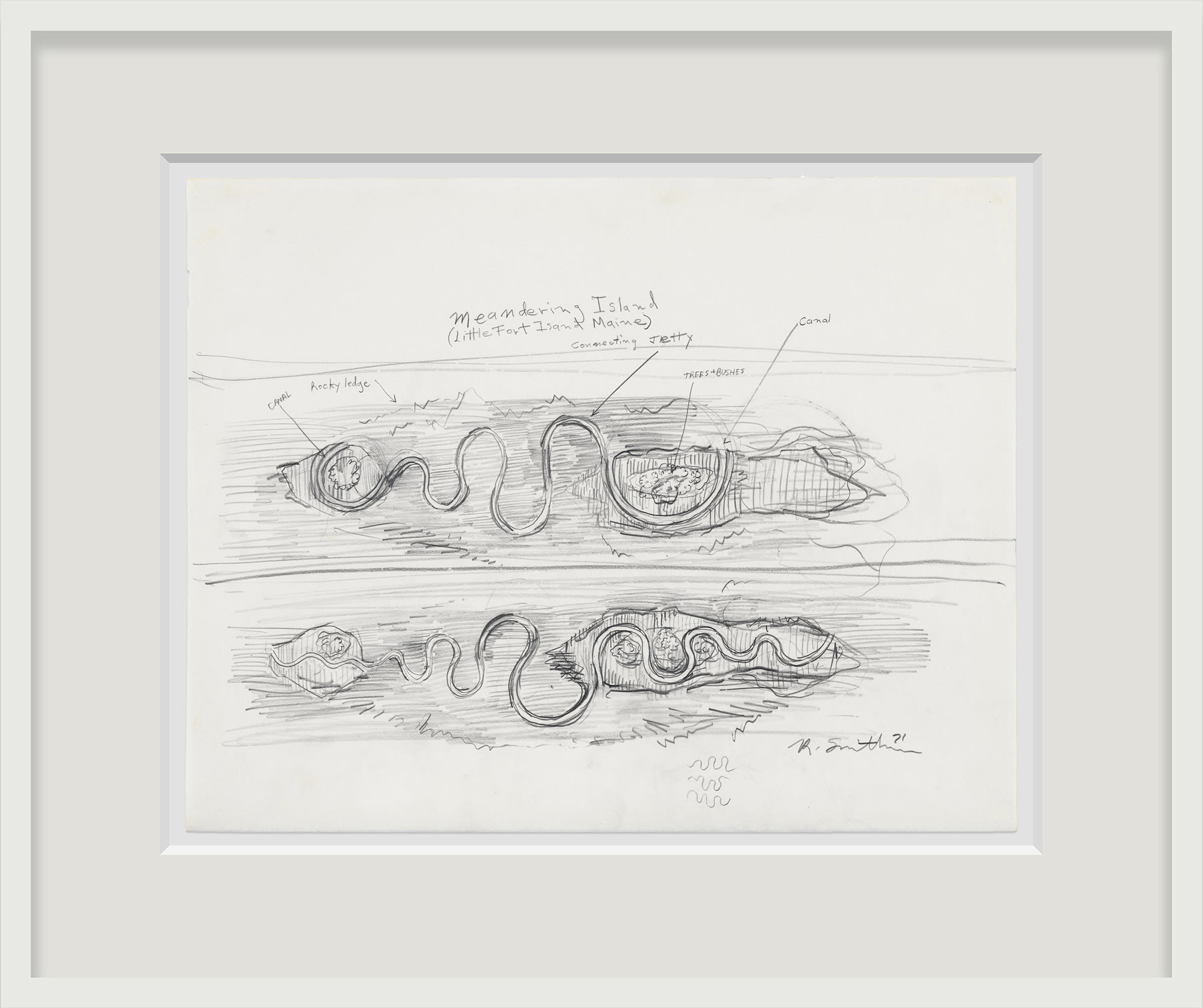 Robert Smithson Abstract Cartography Marian Goodman