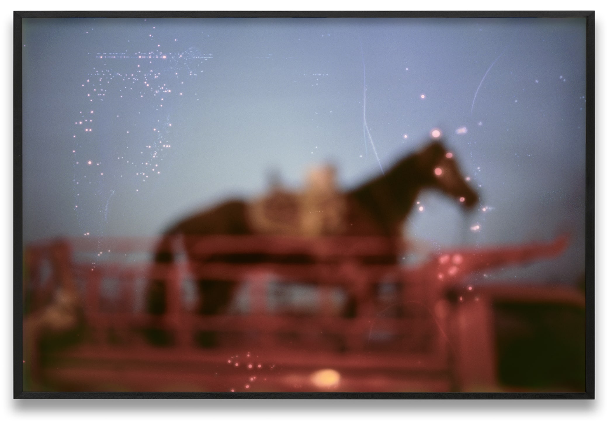 Nan Goldin My horse, Roma, Valley of the Queens, Luxor, Egypt, 2003 Dye sublimation print on aluminum 20 x 30...