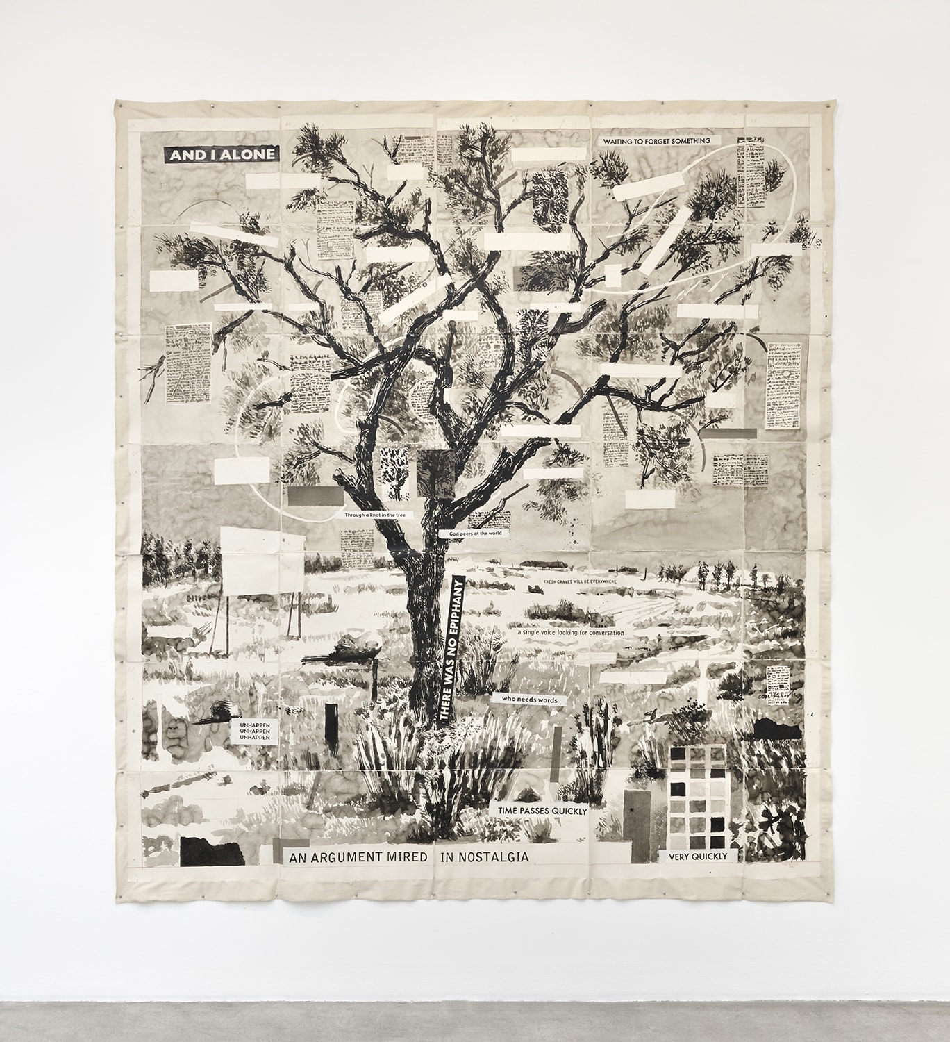 William Kentridge, An Argument Mired in Nostalgia, 2021