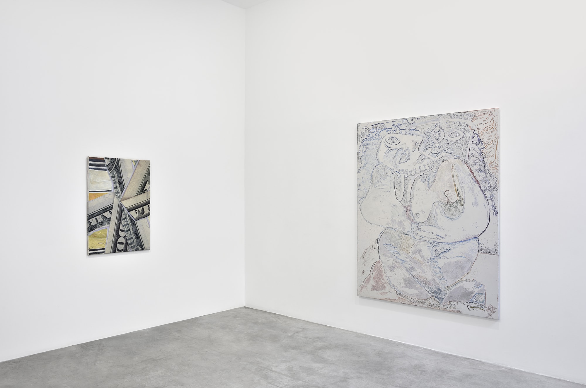 Install view Paul Sietsema, 2022 exhibition Galerie Marian Goodman Paris