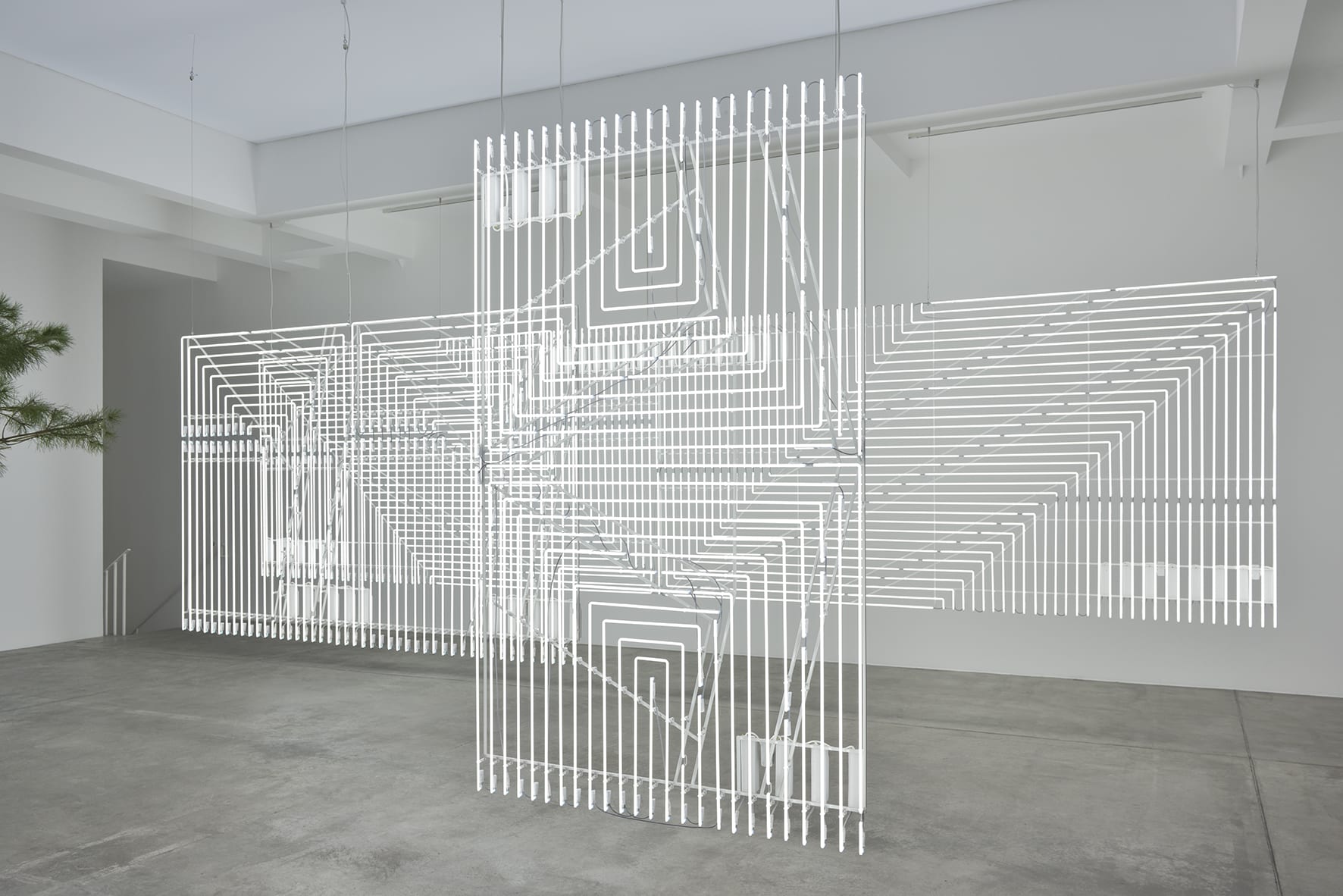 L>espace)(…, remarkable sculptural works by Cerith Wyn Evans at