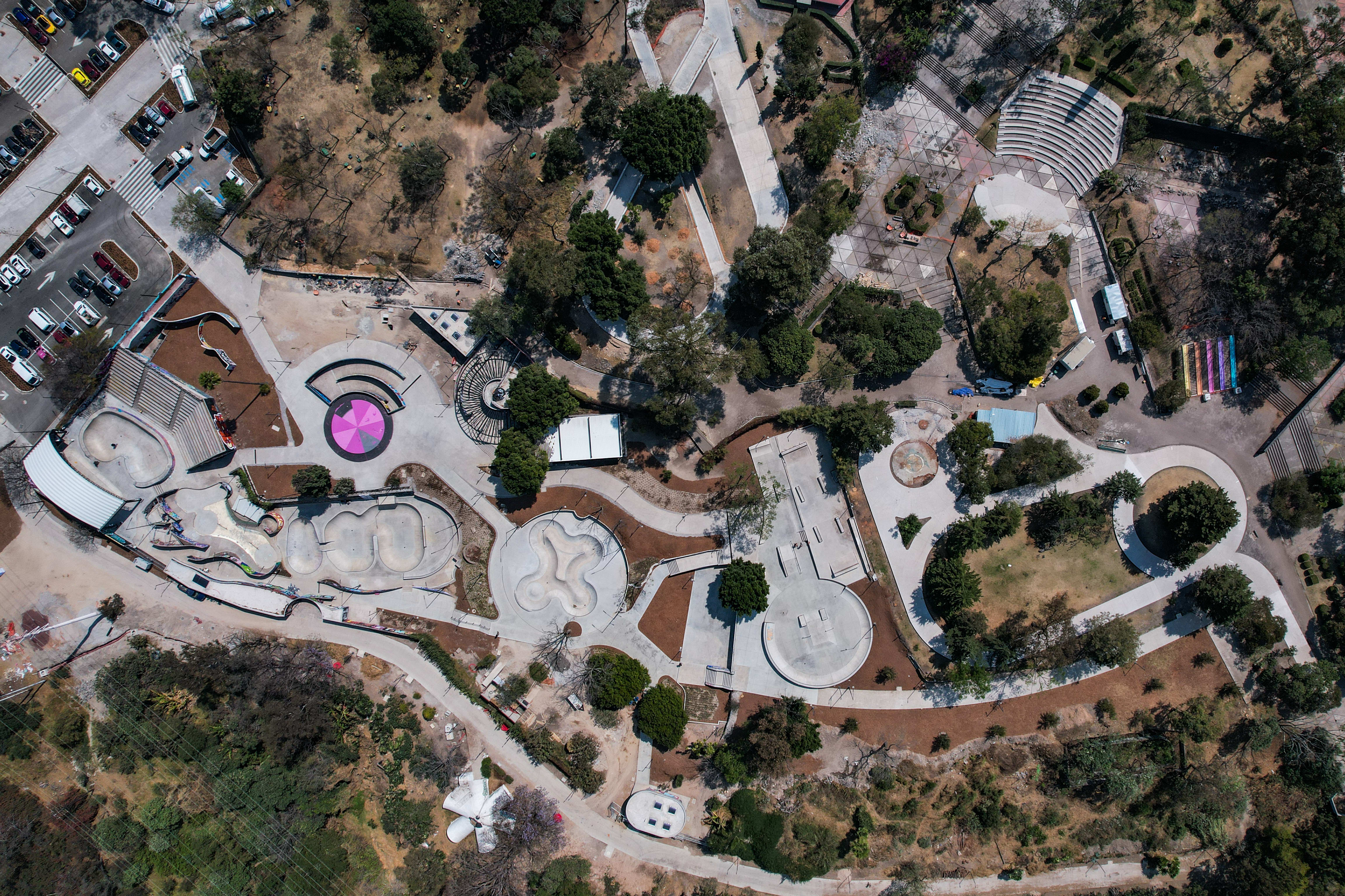 Aerial View of Parque de Cultura Urbana (PARCUR)