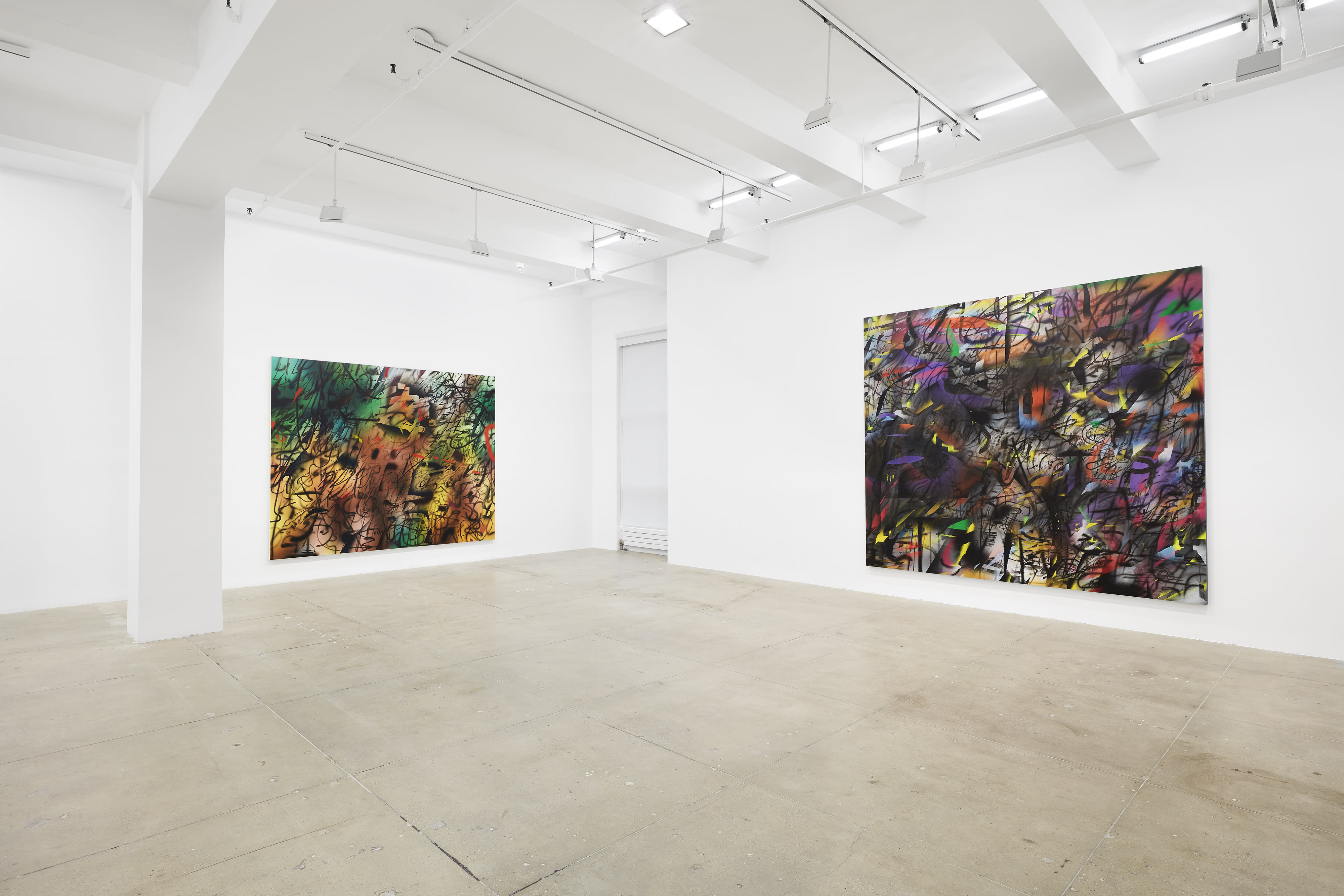 Julie Mehretu about the space of half an hour Marian
