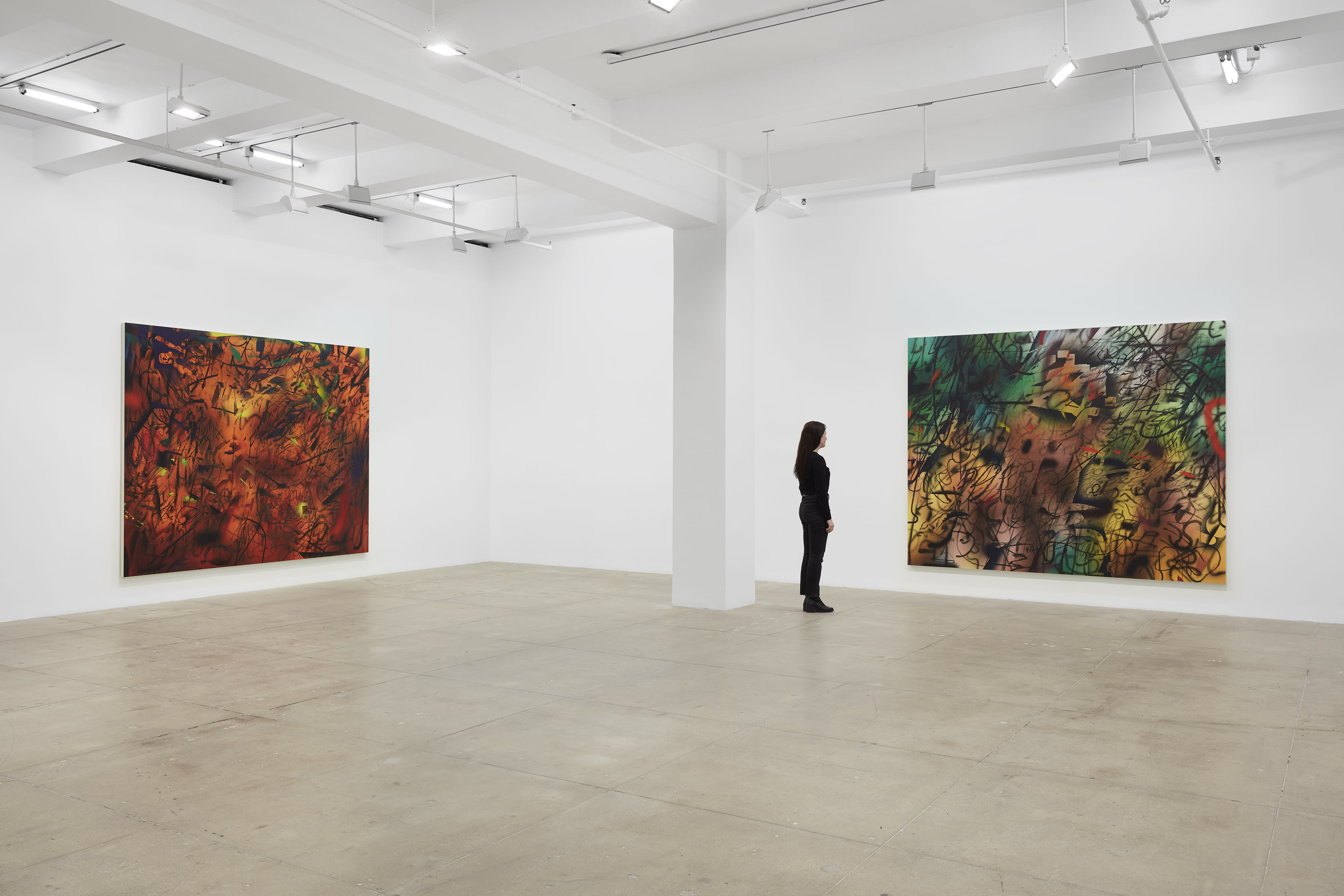 Julie Mehretu about the space of half an hour Marian