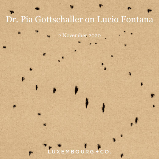 Tefaf Talk: Dr. Pia Gottschaller on Lucio Fontana