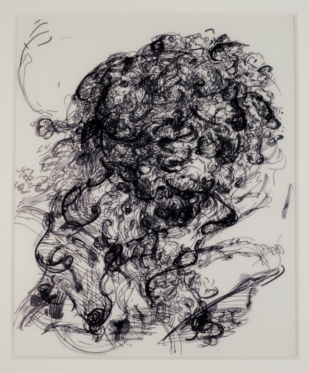 Glenn Brown, Drawing 9 (after Greuze/Jordaens/Lemoyne), 2013