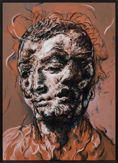 Glenn Brown, The Laughing Stock of the Heartless Stars, 2024/2025