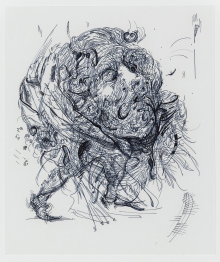 Glenn Brown, Drawing 11 (after Greuze/Rubens), 2014