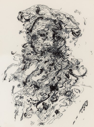 Glenn Brown, Drawing 12 (after Flinck), 2013