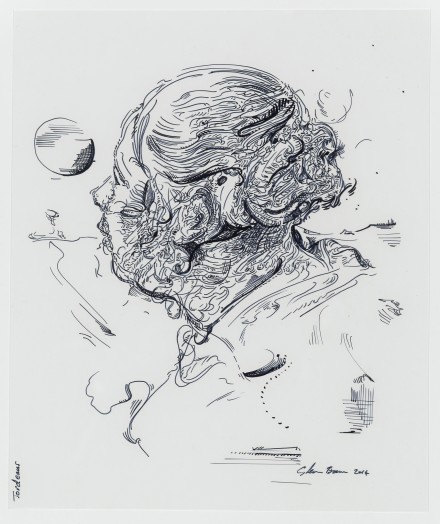 Glenn Brown, Drawing 25 (after Jordaens), 2014