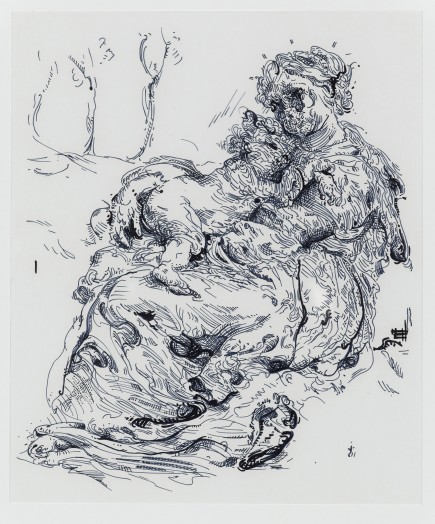 Glenn Brown, Drawing 18 (after Rubens), 2014