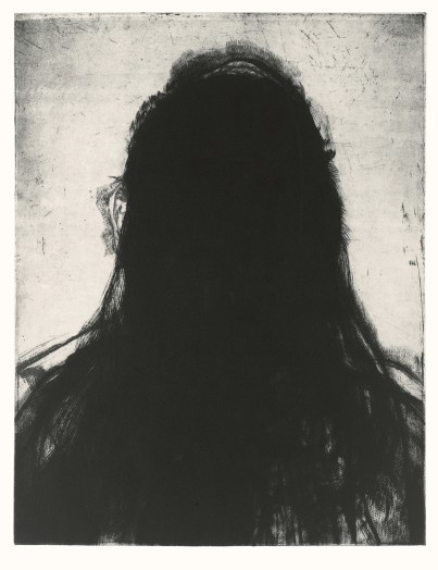 Glenn Brown, Layered Portrait (after Lucian Freud) 5, 2008