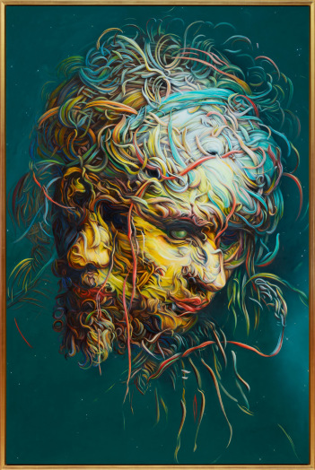 Glenn Brown, Doggerland, 2022-2024