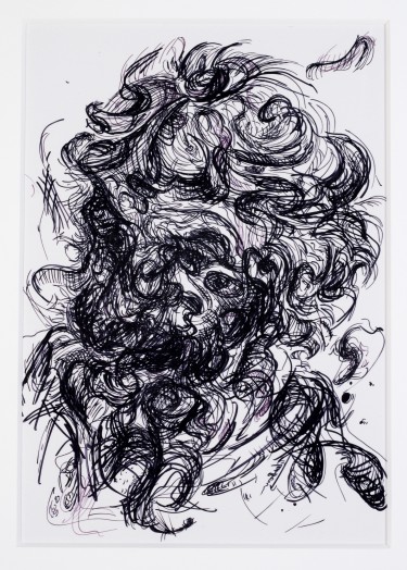 Glenn Brown, Drawing 16 (after Carracci), 2013