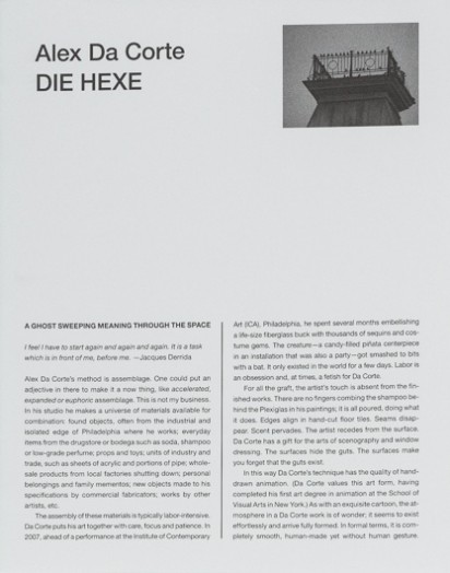 Alex da Corte: Die Hexe