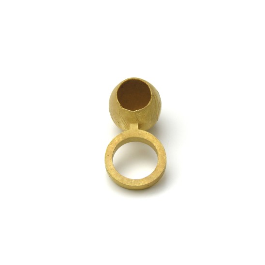 Rudolf Bott Ring, 1994 Gold 22 x 25 x 45 mm Ring Size O / 55