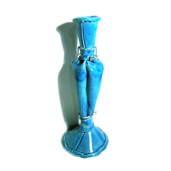Hans Stofer Blue Jasmine, 2010 Ceramic, Steel