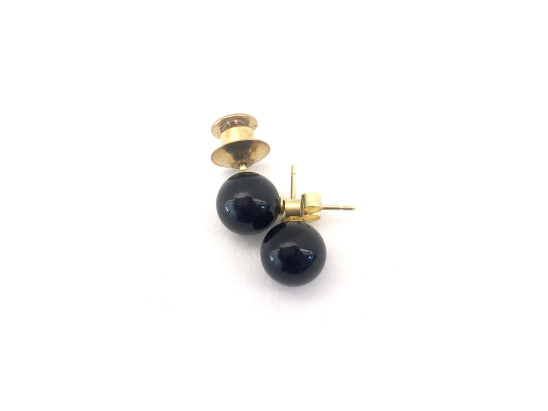 Lin Cheung Together 1 x Onyx, 18ct gold