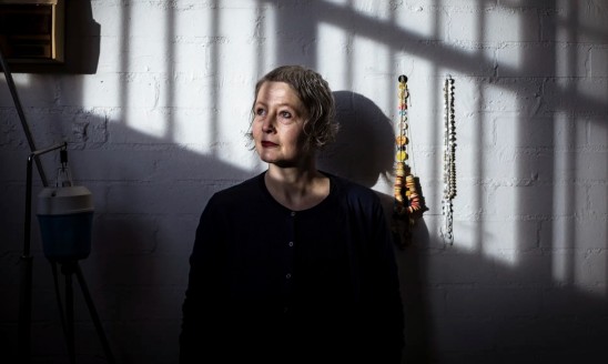 Manon van Kouswijk in her Melbourne studio. Portrait by Chris Hopkins
